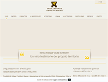 Tablet Screenshot of enotecamoscato.com